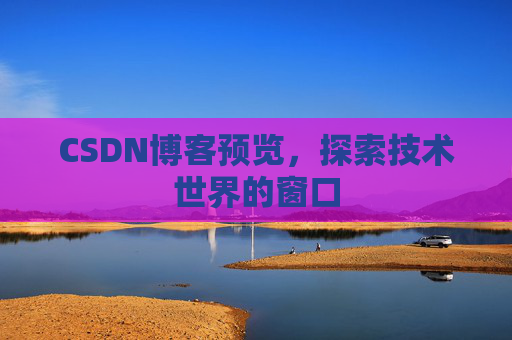 CSDN博客预览,探索技术世界的窗口